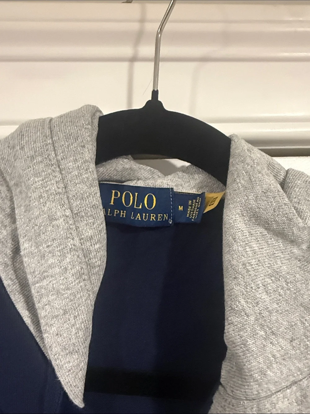 Polo Ralph Lauren Hooded Patch Logo Button Front Shirt